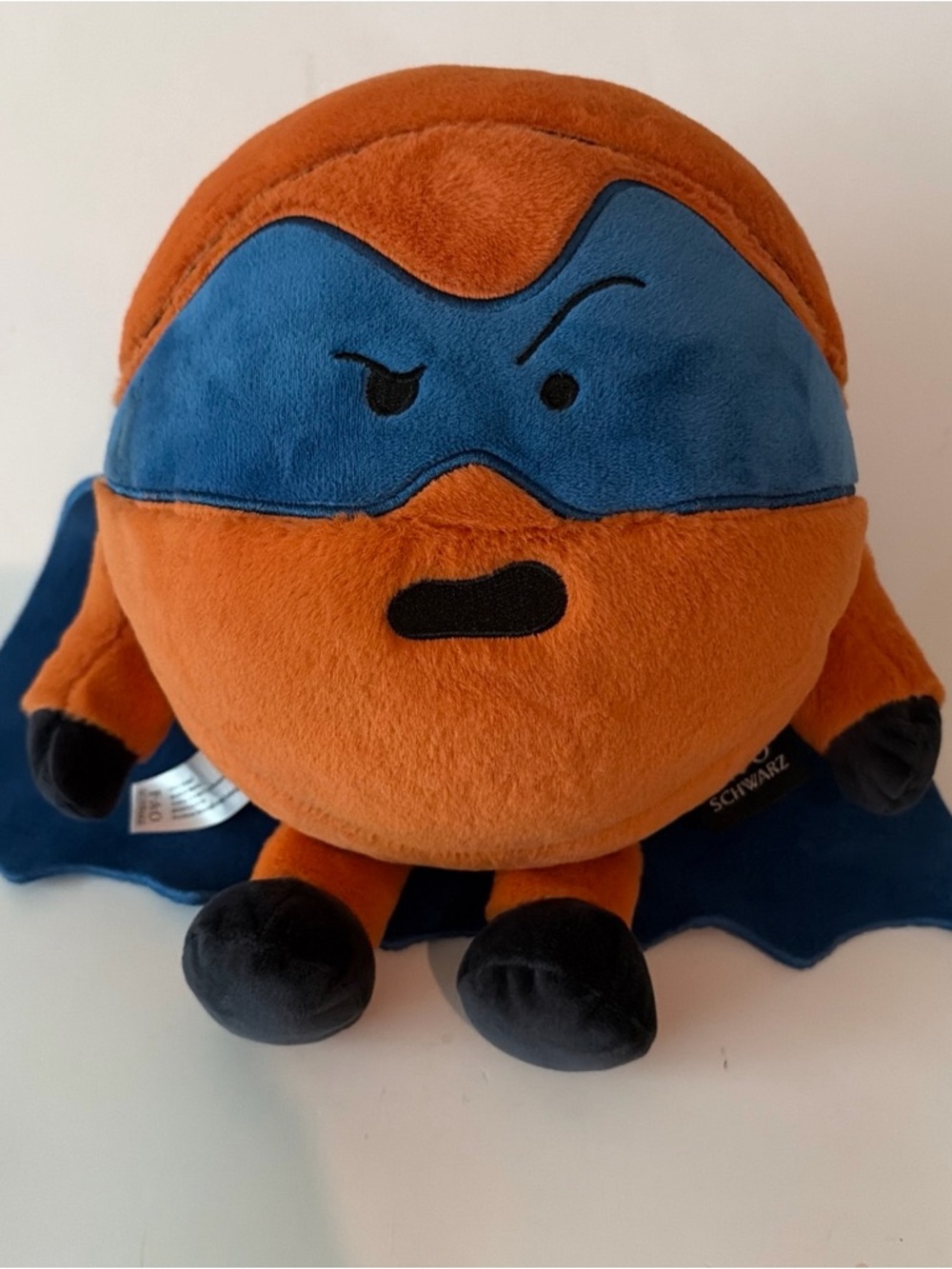 FAO  Schwartz 12” Heroes Of The Game Caped Ninja End Zone Basketball Plush NWT